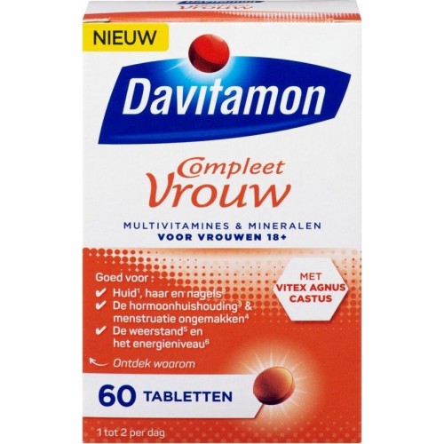 Davitamon Compleet Vrouw - 60 tabletten