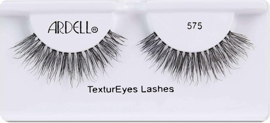 Ardell TexturEyes Lash 575 Nepwimpers - Gemiddeld volume, lange lengte - Invisiband voor een naadloze look en comfortabel dragen - 100% natuurlijk haar
