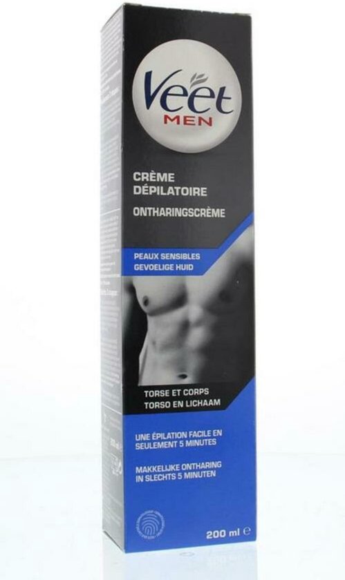 Veet - Ontharingscreme - Man - Gevoelige Huid - 200 ml