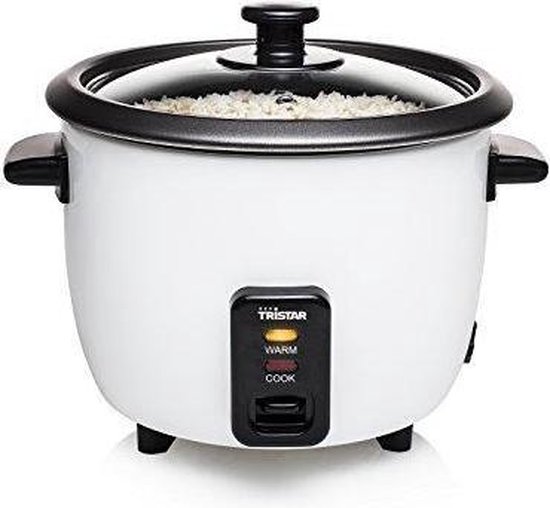 Tristar RK-6117 Rijstkoker Uitneembare Binnenpan 0.6 liter - Wit