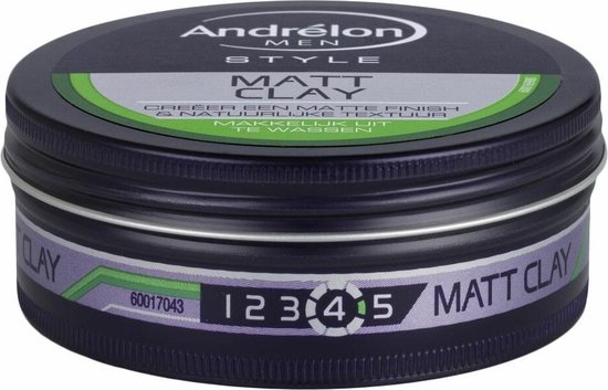 Andrelon for Men Matt Clay Wax 75Â ml