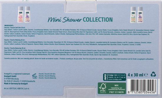 Kneipp Geschenkset Mini Shower Collection 1 set