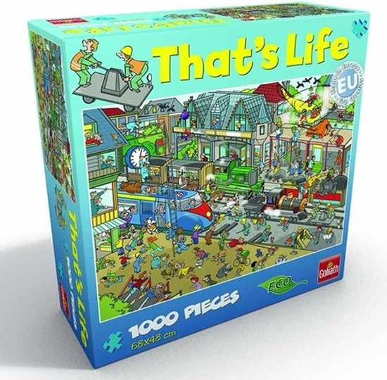 That's Life Train Station - 1000 Stukjes