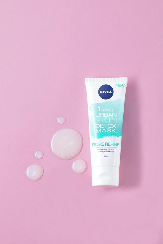 NIVEA Essentials Urban Skin 1 minute Gezichtsmasker - Verfijnt de porien