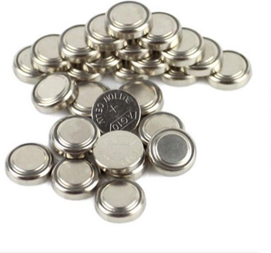 50 Stuks AG10 Horloge Batterijen Voordeelverpakking Huismerk®