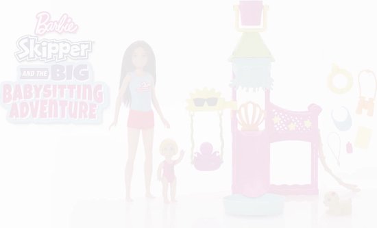 Barbie Skipper Eerste Baantjes Babysitter - Speelfigurenset