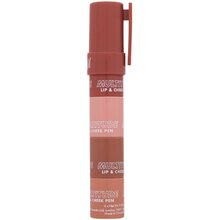 Multitude Lip & Cheek Pen - Tužka na rty + tváře se čtyřmi odstíny 3,8 g