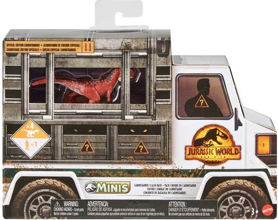 Jurassic World mini figuren set - 4 pack - Dinosaurus speelfigurenset