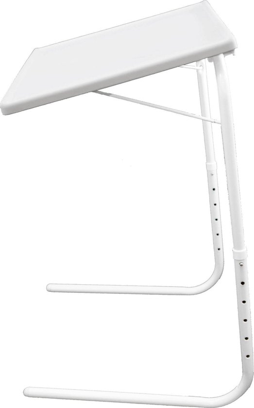 b’Tavolino Inklaptafel - Metaal - Wit’
