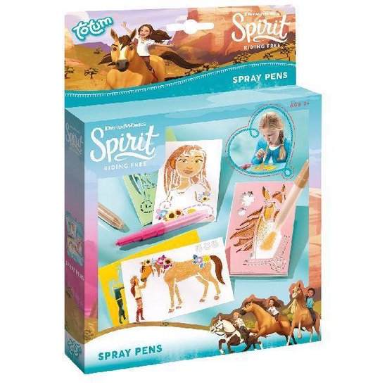 Totum Dreamworks Spirit Spraypennen Set