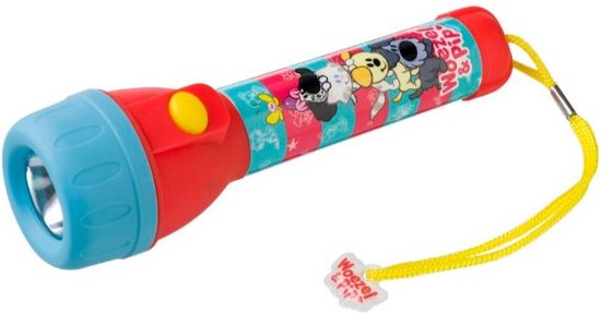 Woezel en Pip | Kinderzaklamp | Speelgoed Zaklamp | Exclusief batterijen
