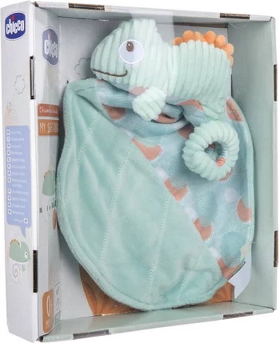 Chicco My Sweet Doudou Kameleon Knuffel En Doekje