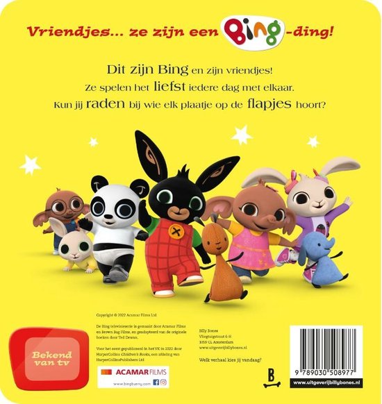 BING! - Hallo, Bing! - Boek
