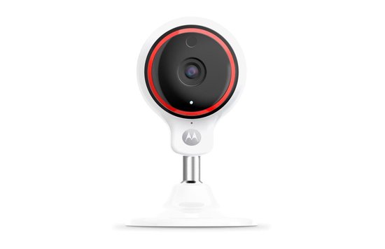 Motorola Camera Focus71 - WiFi - Full HD - Draadloze Bewakingscamera voor Binnen - Muurbevestiging - Wit